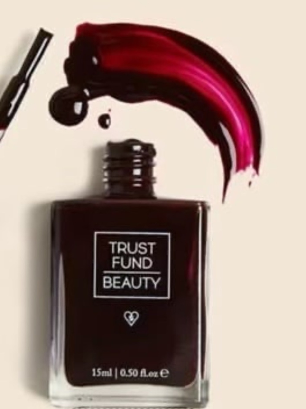 Trust Fund Beauty Nail Color in ‘Wine O'Clock’